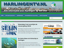 Tablet Screenshot of harlingentv.nl